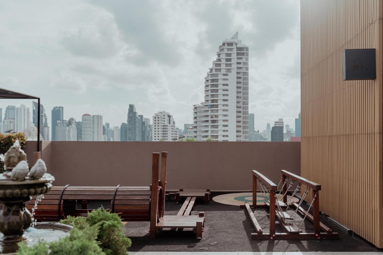 Thea Serviced Apartment By Th District, Sha Extra Plus Bangkok Exterior foto