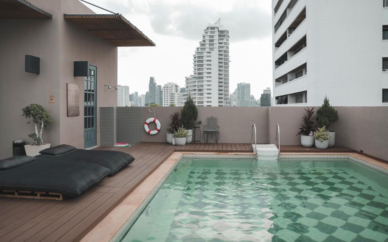 Thea Serviced Apartment By Th District, Sha Extra Plus Bangkok Exterior foto