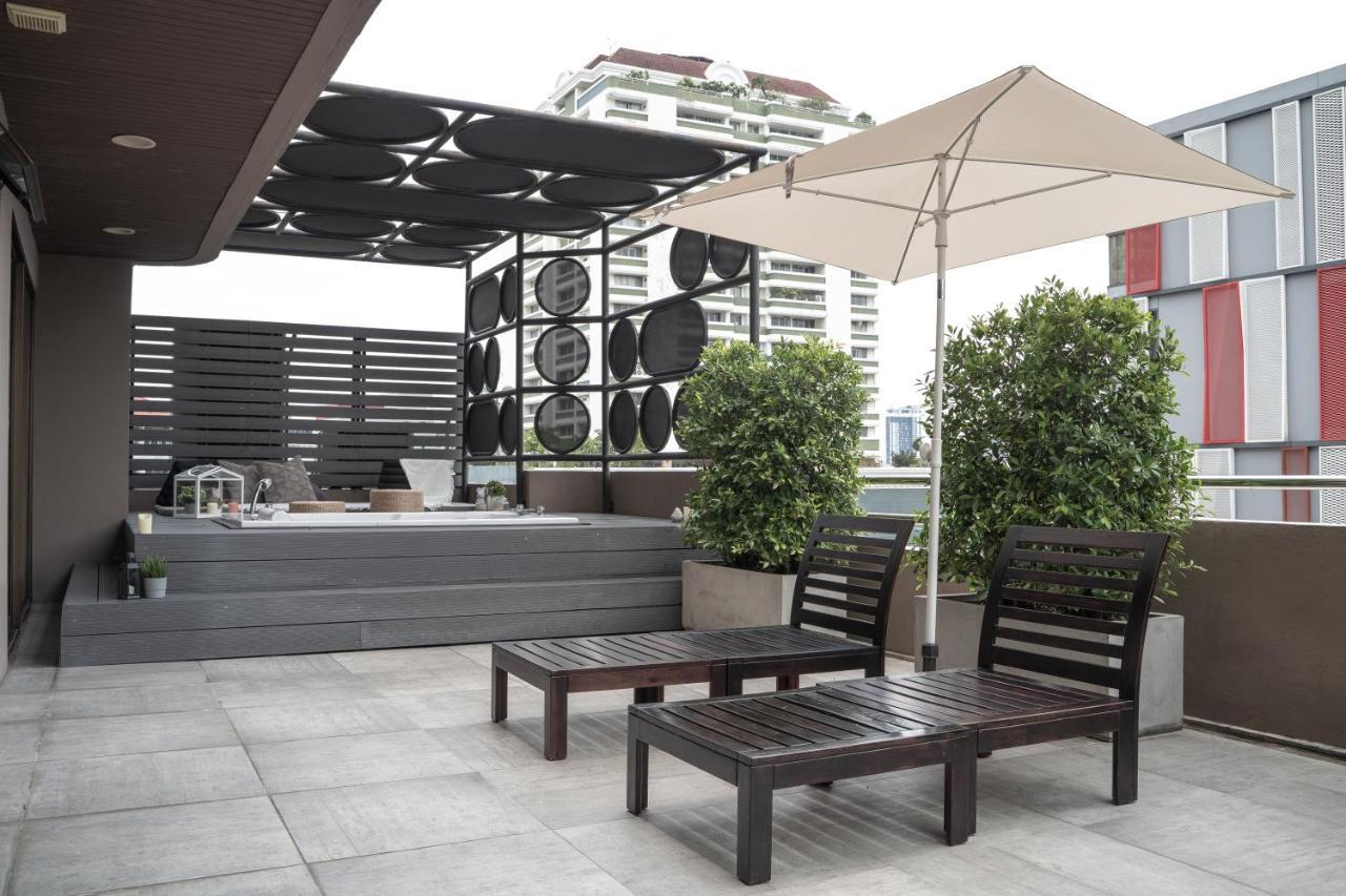 Thea Serviced Apartment By Th District, Sha Extra Plus Bangkok Exterior foto