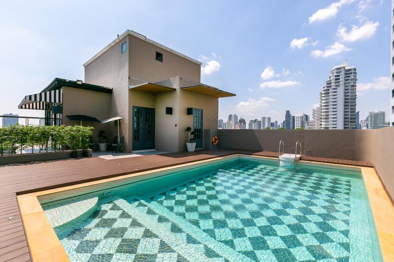 Thea Serviced Apartment By Th District, Sha Extra Plus Bangkok Exterior foto