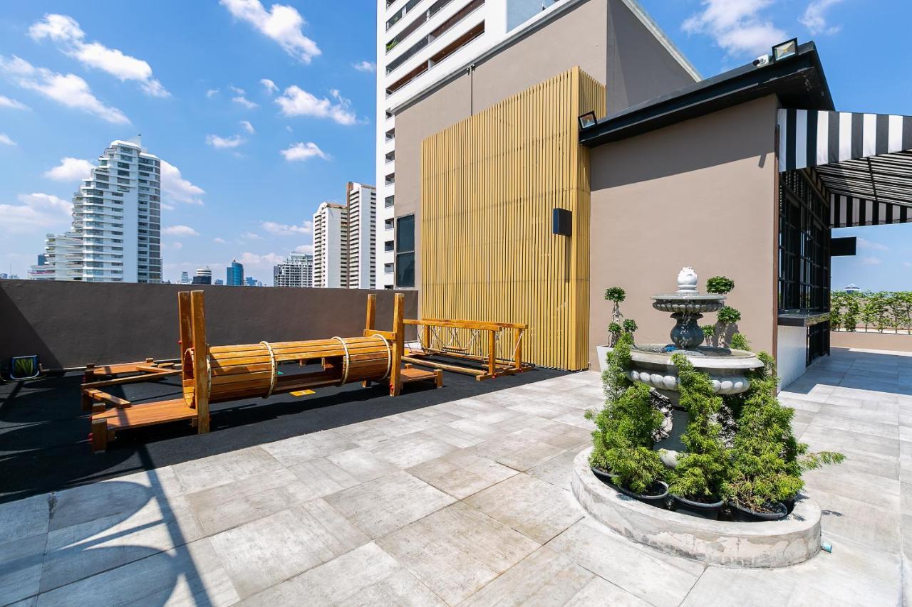 Thea Serviced Apartment By Th District, Sha Extra Plus Bangkok Exterior foto